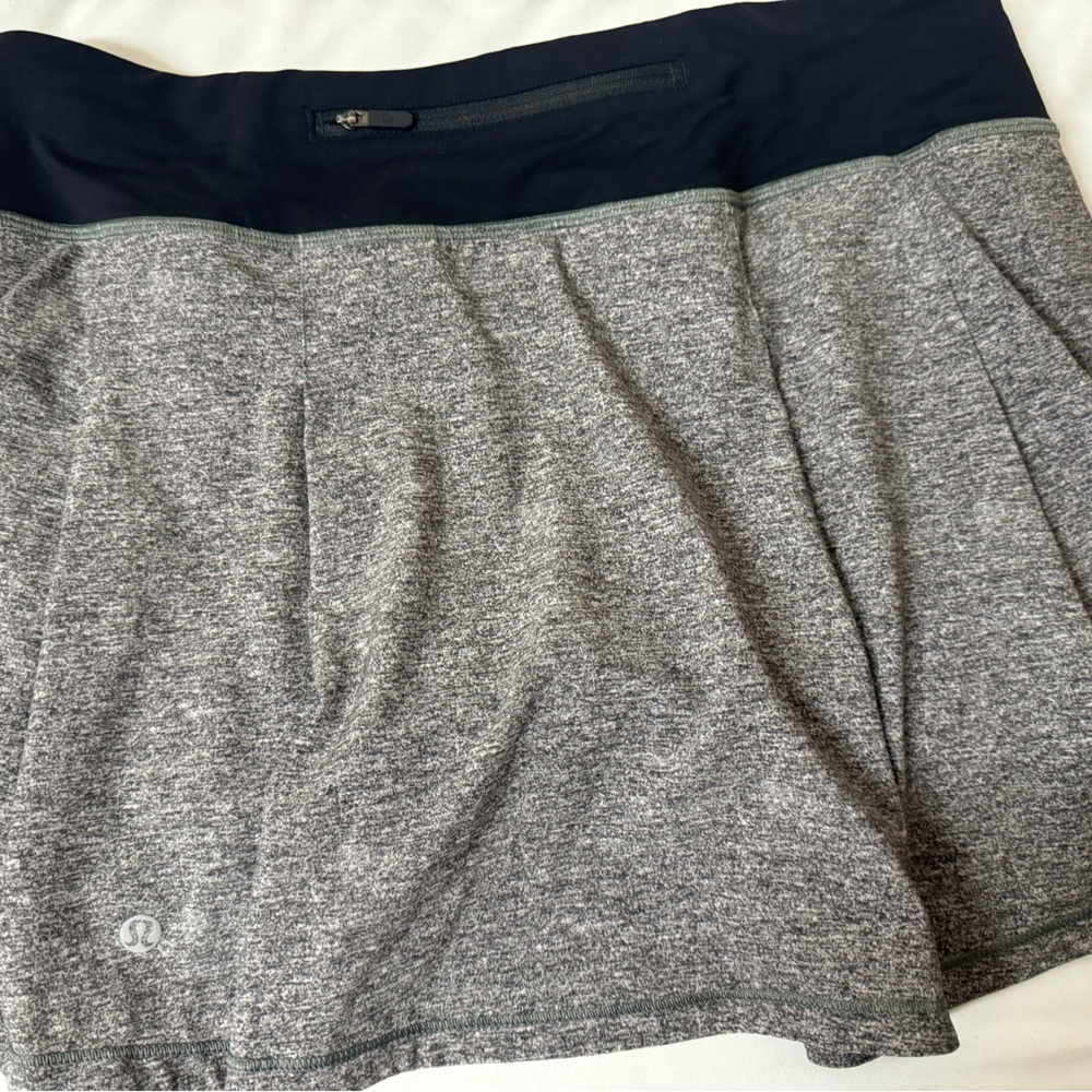 Lululemon tennis skirt with shorts underneath size 8 tall
